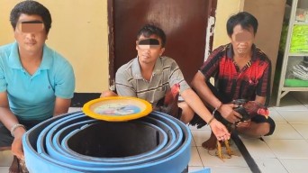 Arena Sabung Ayam Kenjeran Digrebek, Belasan Penjudi Kocar-Kacir  