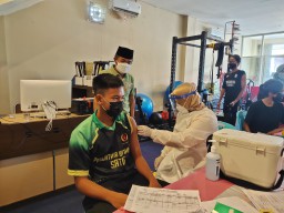 KONI Bangkalan Tuntaskan Vaksinasi untuk Atlet Bangkalan