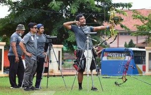 Selangkah Lagi, Atlet Panahan Sidoarjo Wakili Indonesia pada Olimpiade Paralympic Tokyo Jepang 2020