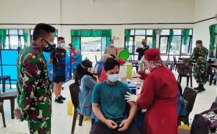 Dorong Percepatan, Kodim 0811 Tuban Sediakan Seribu Dosis Vaksin Covid