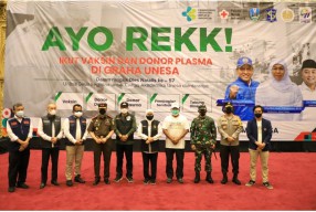 Wali Kota Eri Ajak Masyarakat Surabaya Terus Kejar Herd Immunity