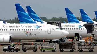 Paroh Tahun 2021, Garuda Indonesia Rugi Rp 5,5 Triliun