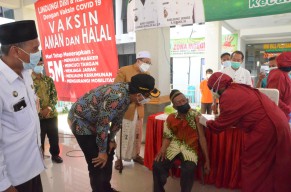 Capaian Vaksin Kecamatan Sukodono sudah 40 Persen