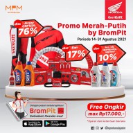 Promo Merah Putih, Diskon Pembelian Part Hingga 76%