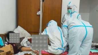 Positif Covid, Pekerja Migran Malaysia Melahirkan di RSLI Surabaya