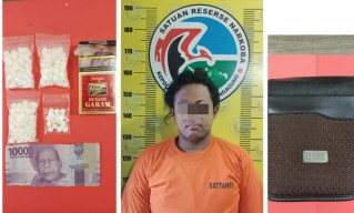 Satresnarkoba Polres Tulungagung Ringkus 3 Serangkai, Ratusan Double L Diamankan