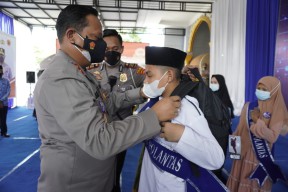 Polres Bojonegoro Angkat 55 Yatim Piatu Jadi Anak Asuh