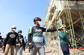 Sidak Proyek RSUD Sibar, Bupati Sidoarjo Perkirakan Siap Beroperasi Pada Mei 2022