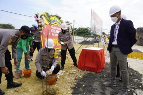 Perumahan Khusus Anggota Polres Bojonegoro Mulai Dibangun