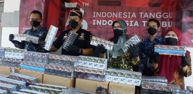 Bea Cukai Fokus Gempur Rokok Ilegal di Madura, Malang, Sidoarjo dan Mojokerto