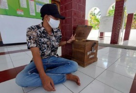 Pencuri Kotak Amal di Probolinggo Benjut Dihajar Warga