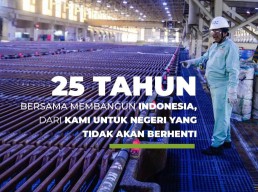 Genap 25 Tahun PT Smelting Pelopori Industri Pengolahan di Indonesia