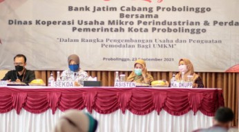 Pemkab Probolinggo Gandeng Bank Jatim Gelar Sosialisasi KUR