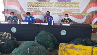 Gunakan Alat Tangkap Trawl, Enam Kapal Nelayan Disita Ditpolair Polda Jatim