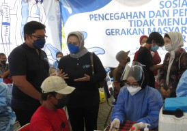 2 Ribu Warga ‘Nusantara’ Jalani Vaksinasi di Suncity Mall Sidoarjo