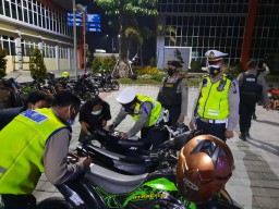 Puluhan pebalap Liar Digaruk Satlantas Polres Gresik