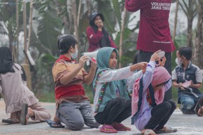 Gelar Voluntrip Round 3, DDV Jatim Bangun Rumah Hunian Bagi Warga Terdampak Gempa Malang