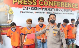 Ada yang Tewaskan Korban, Kawanan Jambret Surabaya Dibekuk