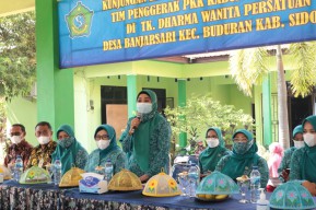 TP-PKK Sidoarjo Kirim Motor Pintar Ke TK Dharma Wanita Banjarsari