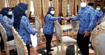 Peringati HUT KORPRI, Wali Kota Eri Berharap KORPRI Semakin Profesional