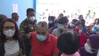 Wabup Subandi Janji Evaluasi Pelaksanaan Vaksinasi Puskesmas Kota Sidoarjo