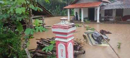 Diguyur Hujan, 2 Desa di Pacitan Terendam Banjir