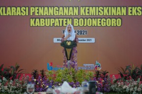 Bojonegoro Komitmen Selesaikan Kemiskinan Ekstrem, Bupati Anna Minta Semuanya Bersinergi