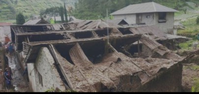 Hujan Deras, Sebuah Rumah di Magetan Tertimpa Longsor