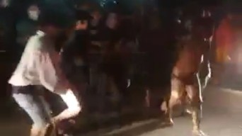 Begal Sidoarjo Babak Belur Dihajar Warga