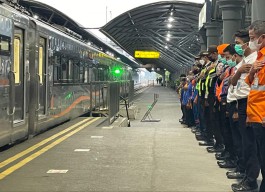 Erupsi Semeru Tak Ganggu Operasional Perjalanan Kereta Api Wilayah Daops 8