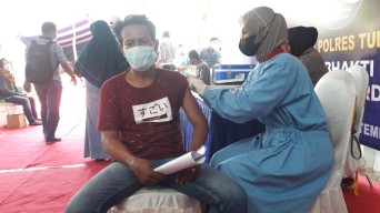 Kabupaten Tulungagung Targetkan 2.500 Vaksin Perhari