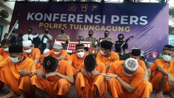 Tahun 2021, Polres Tulungagung Ungkap 551 Kasus Kriminal