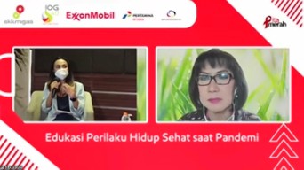 Gandeng Pita Merah, EMCL Berikan Edukasi Pola Hidup Sehat Saat Pandemi Secara Virtual