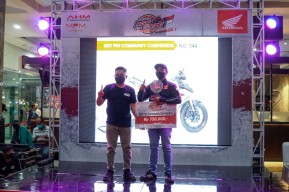 Anggota Komunitas Bangkalan Supra Club Member FSI Jatim Raih 2 Juara HMC 2021