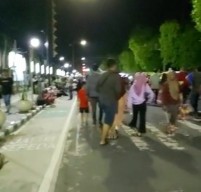 Pemkab Jombang Kenalkan Rehabilitasi Drainase Baru Dengan Car Free Night