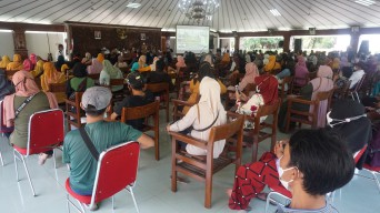 Para Pedagang Pasar Kota Datangi Pendopo Malowopati Pemkab Bojonegoro