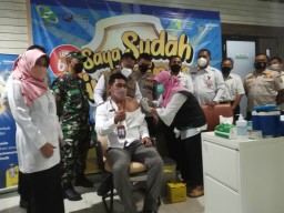 Kick Off Vaksinasi Booster di Gresik, Dahulukan Lansia dan Masyarakat Usia di Atas 18 Tahun