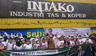 Kunjungi Intako Sidoarjo, Cak Imin Mulai Galang Dukungan dan Suara