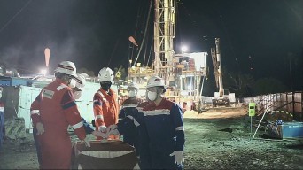 Awali 2022, PT Pertamina EP Bunyu Field Tajak Sumur B2102