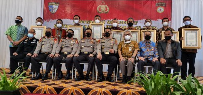 PT Smelting Raih Predikat Gold Sistem Manajemen Pengamanan Obyek Vital Nasional dari Mabes Polri