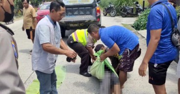 Pemotor Mabuk Tabrak Pengendara Sepeda Pancal Hingga Tewas