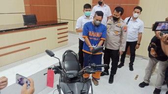 Maling Motor Milik Ojol Wanita yang Sempat Viral Berhasil Diamankan Polisi