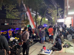 Covid-19 Terus Meningkat, Polres Tulungagung Kembali Gelar Patroli Pamor Keris Skala Besar