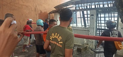 Hasil Olah TKP, Kebakaran di Jalan Sultan Agung Ponorogo Karena Putung Rokok