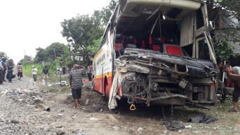 Sempat Shock, Sopir Bus Maut di Tulungagung Masih Berstatus Saksi