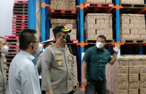 Sidak Pabrik Minyak, Kapolresta Sidoarjo : Kelangkaan Minyak Goreng karena Panic Buying