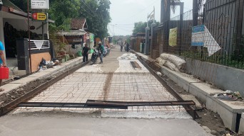 Betonisasi Jalan di Sidoarjo Segeraka Dikerjakan