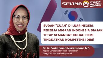 Sudah Dapat Cuan di Luar Negeri, Kepala LLDIKTI Ajak Pekerja Migran Indonesia Untuk Tetap Kuliah