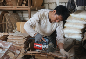 Warga Binaan Lapas Porong Dilatih Lebih Terampil