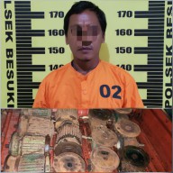 Sedikit Demi Sedikit Pria Tulungagung Ini Kuras Bengkel Mantan Bos